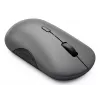 Rato sem fios ambidestro Lenovo 700 — RF + Bluetooth, ótico 4000 DPI, 8 botões, cinzento