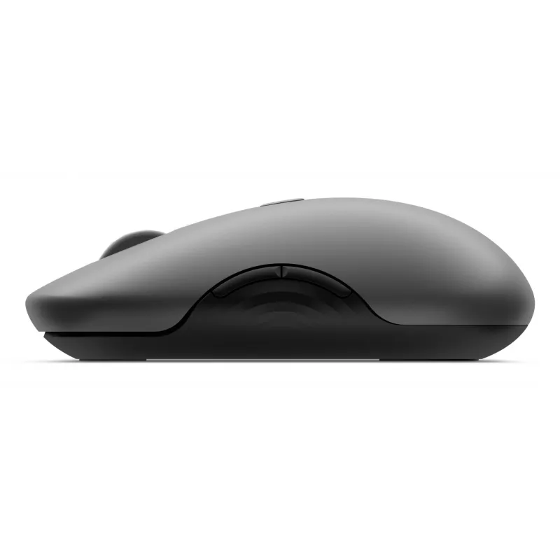 Rato sem fios ambidestro Lenovo 700 — RF + Bluetooth, ótico 4000 DPI, 8 botões, cinzento