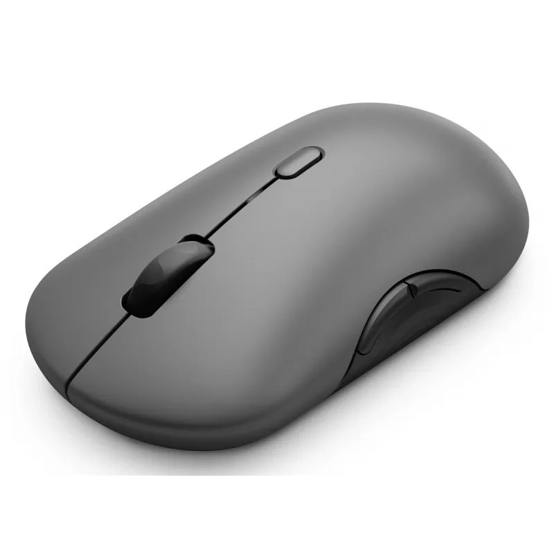 Rato sem fios ambidestro Lenovo 700 — RF + Bluetooth, ótico 4000 DPI, 8 botões, cinzento