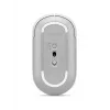 Rato silencioso sem fios Lenovo 700 multi-dispositivo, ambidestro, ótico, 4000 DPI, RF + Bluetooth, 8 botões, branco