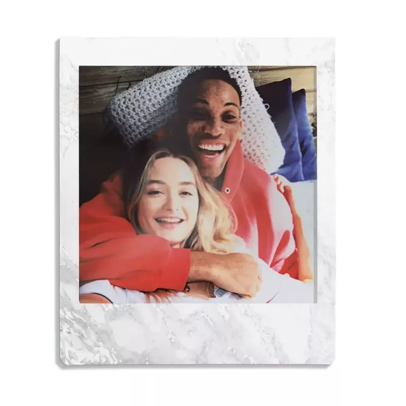 Filme instantâneo Fujifilm SQUARE White Marble 10 unid.