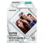 Filme instantâneo Fujifilm SQUARE White Marble 10 unid.