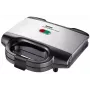 Sanduicheira Tefal SM1552 700 W preto, aço inoxidável