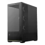 Caixa de PC MSI MAG PANO 110R PZ Midi Tower — vidro temperado, ATX, 3 ventoinhas frontais de 120 mm, USB-C, suporta radiadores de 360 mm
