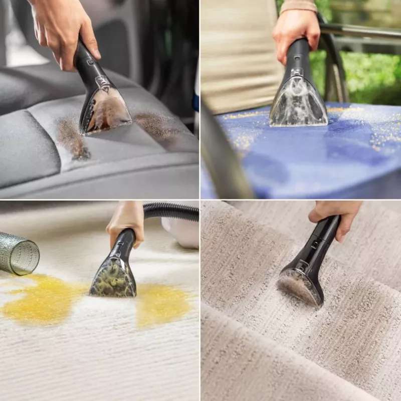 Bissell SpotClean Mini máquina de limpeza de tapetes sem fios manual preto, azul