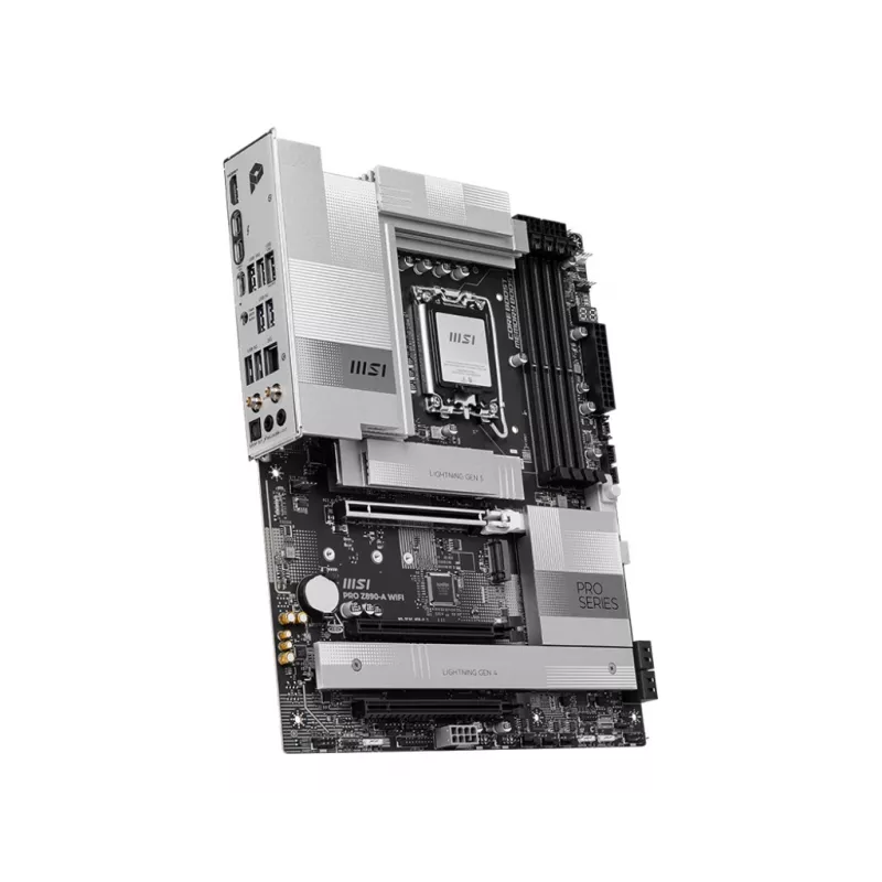 Placa-mãe MSI PRO Z890-A WIFI Intel Z890 LGA 1851 ATX DDR5, 4 DIMM, 256 GB, Wi‑Fi 7, 5 Gb Ethernet