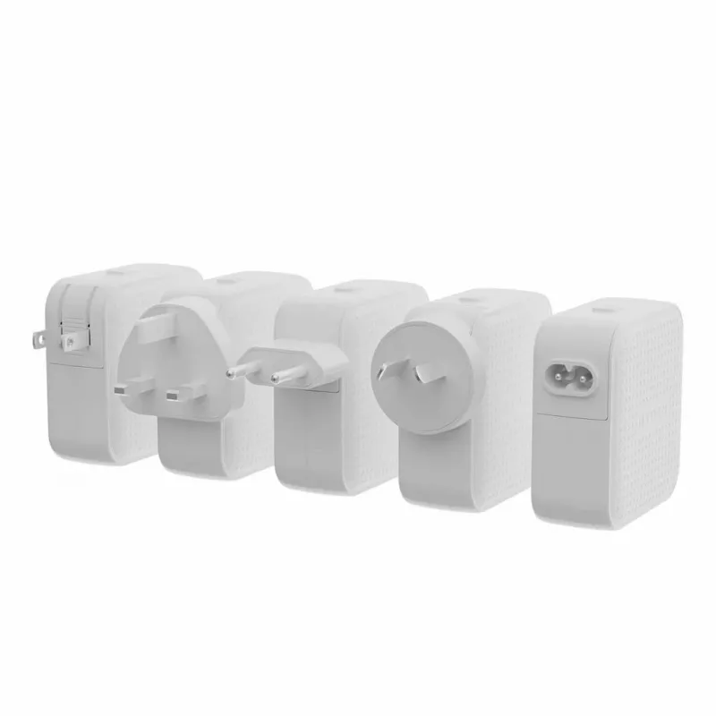 TARGUS Hyper Hyperjuice 70w carregador de viagem USB-c Gan (3c+1a) - branco