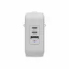 TARGUS Hyper Hyperjuice 70w carregador de viagem USB-c Gan (3c+1a) - branco
