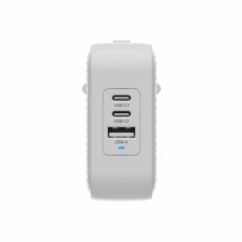 TARGUS Hyper Hyperjuice 70w carregador de viagem USB-c Gan (3c+1a) - branco