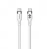 TARGUS cabo de carregamento USB-c para USB-c em silicone 60w 1.5m - branco