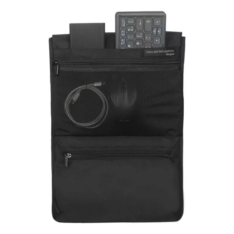Mochila urbana Targus EcoSmart preta 300x130x455mm certificada GRS