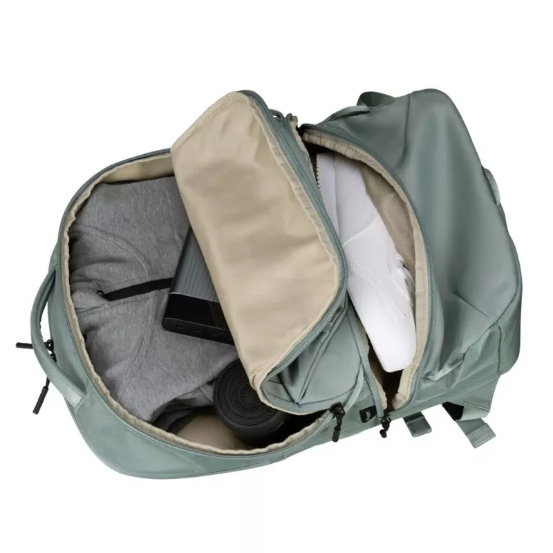 Mochila TARGUS Work+Play Flex Ecosmart TBB65905GL para portáteis de 15–16 polegadas, poliéster reciclado, verde