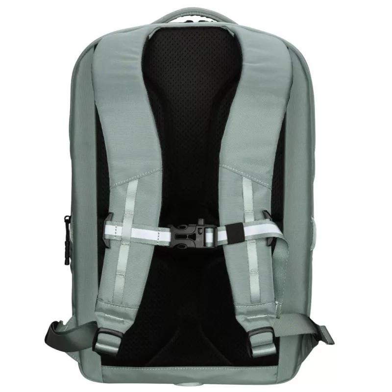 Mochila TARGUS Work+Play Flex Ecosmart TBB65905GL para portáteis de 15–16 polegadas, poliéster reciclado, verde