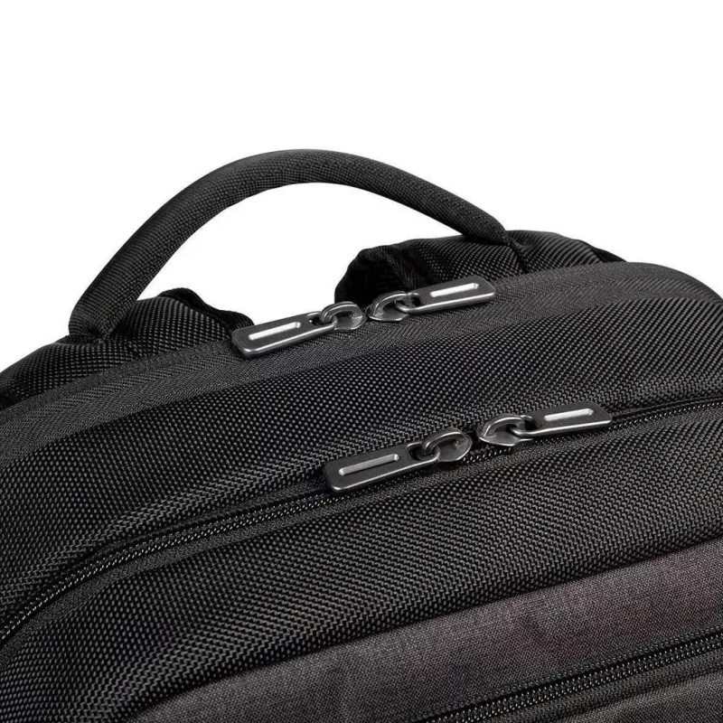 Mochila Targus CitySmart mochila casual preta, cinzenta, couro sintético, poliuretano (PU)