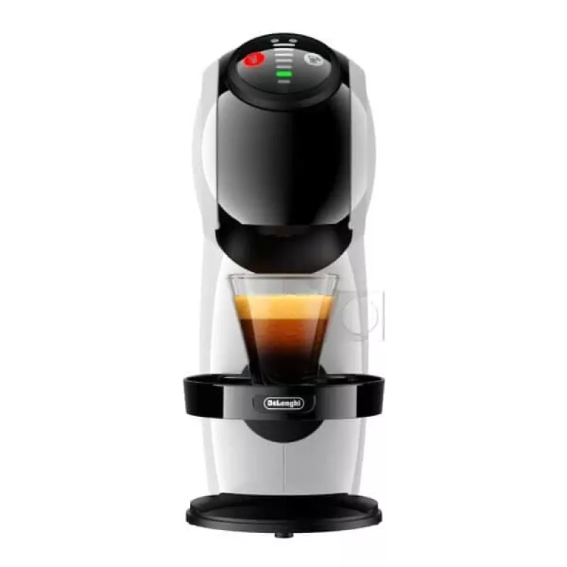 Máquina de café de cápsulas De’Longhi EDG226.W — depósito de água 0,8 l, pressão 15 bar, 1400 W, branca