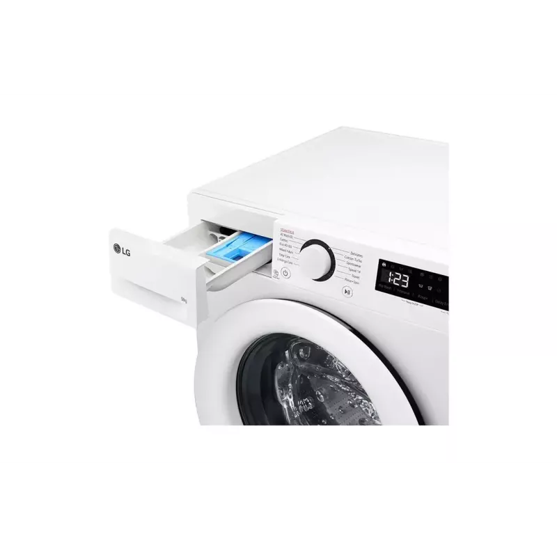 Máquina de lavar roupa de carregamento frontal LG F4WR509SWW 9 kg, 1400 rpm, classe energética A, branca