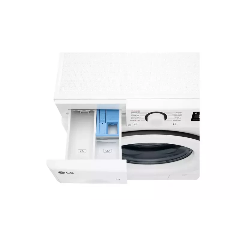 Máquina de lavar roupa de carregamento frontal LG F4WR509SWW 9 kg, 1400 rpm, classe energética A, branca