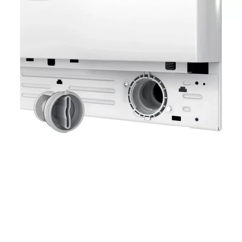 Máquina de lavar e secar roupa Indesit BDE 76435 WSV EE carregamento frontal independente branca