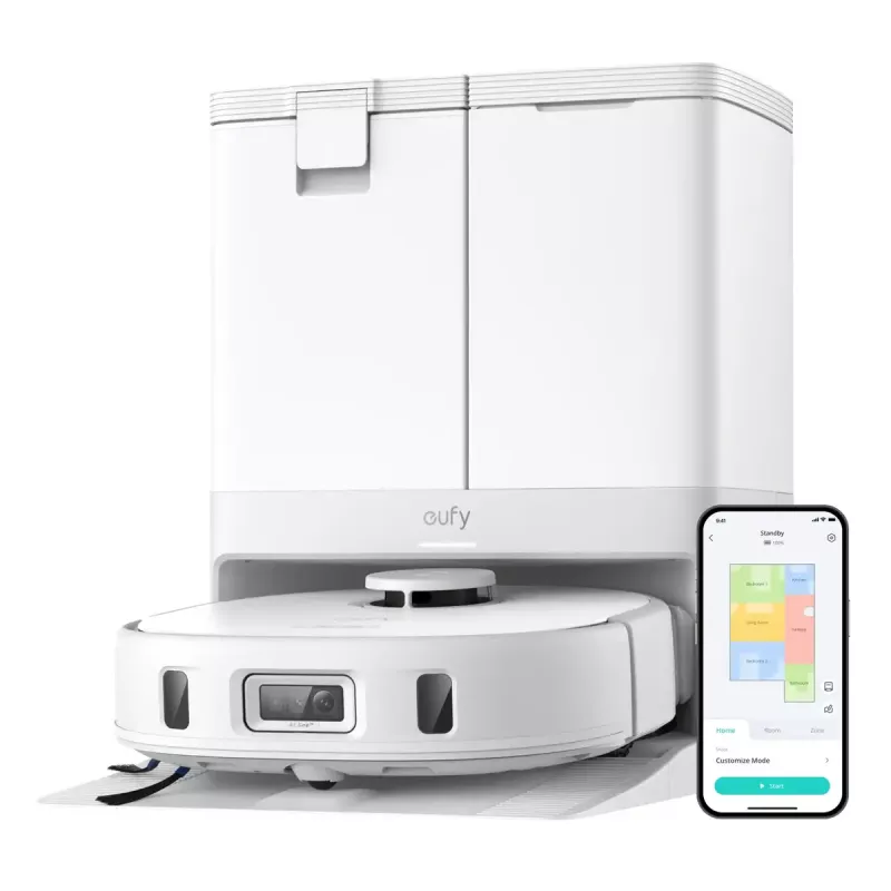 Aspirador robô Anker Eufy X10 Pro Omni