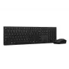 Lenovo 4X31R64357 teclado rato incluído Office RF sem fios + Bluetooth QWERTY nórdico cinzento