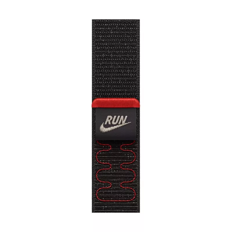 Bracelete Apple 42mm Midnight preto Nike Sport Loop preto