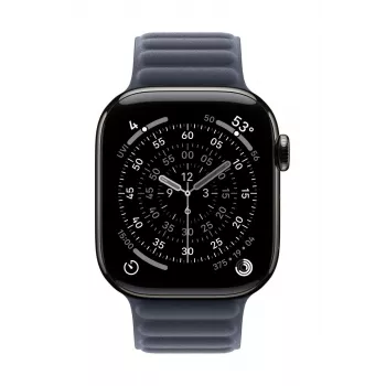 Bracelete Apple MGDA4ZM/A acessório para smart wearable azul-marinho poliéster tamanho de pulso 130-160 mm
