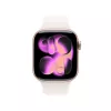 Apple Watch Series 11 GPS 42mm caixa de alumínio rosa-ouro bracelete desportiva Light Blush M/L