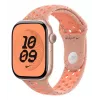 Bracelete Apple Nike Sport Band MGC74ZM/A rosa alumínio fluoroelastómero 46 mm
