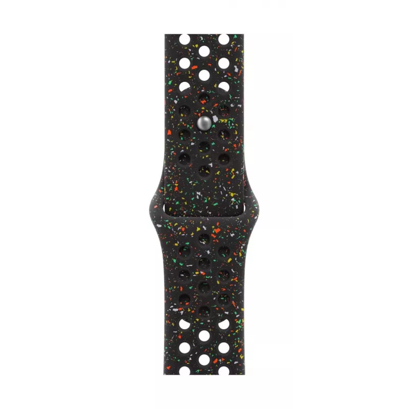 Bracelete Apple 46mm Midnight preto Nike Sport Band M/L preto