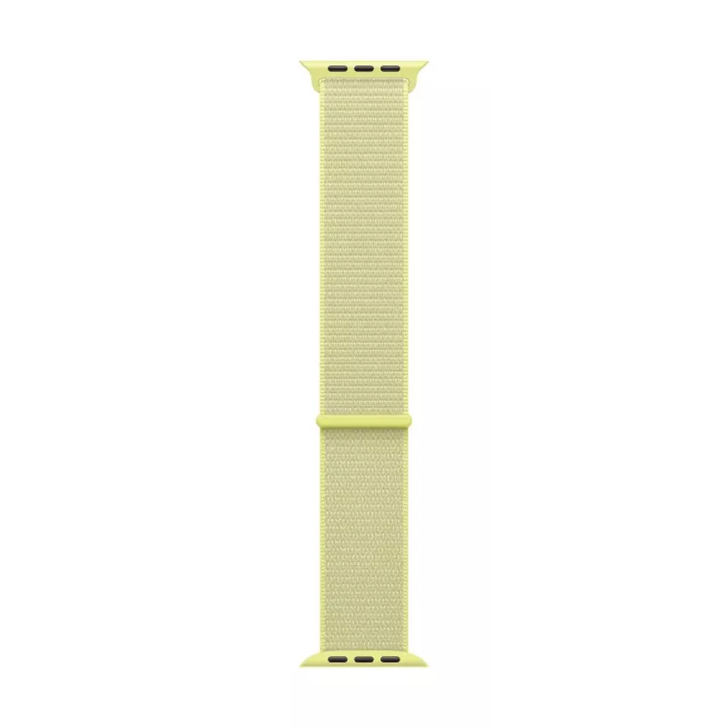 Bracelete Apple MFFL4ZM/A amarelo nylon poliéster reciclado elastano