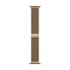 Bracelete Apple 46 mm Milanese Loop dourada M/L smartwatch dourado