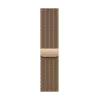 Bracelete Apple 46 mm Milanese Loop dourada M/L smartwatch dourado