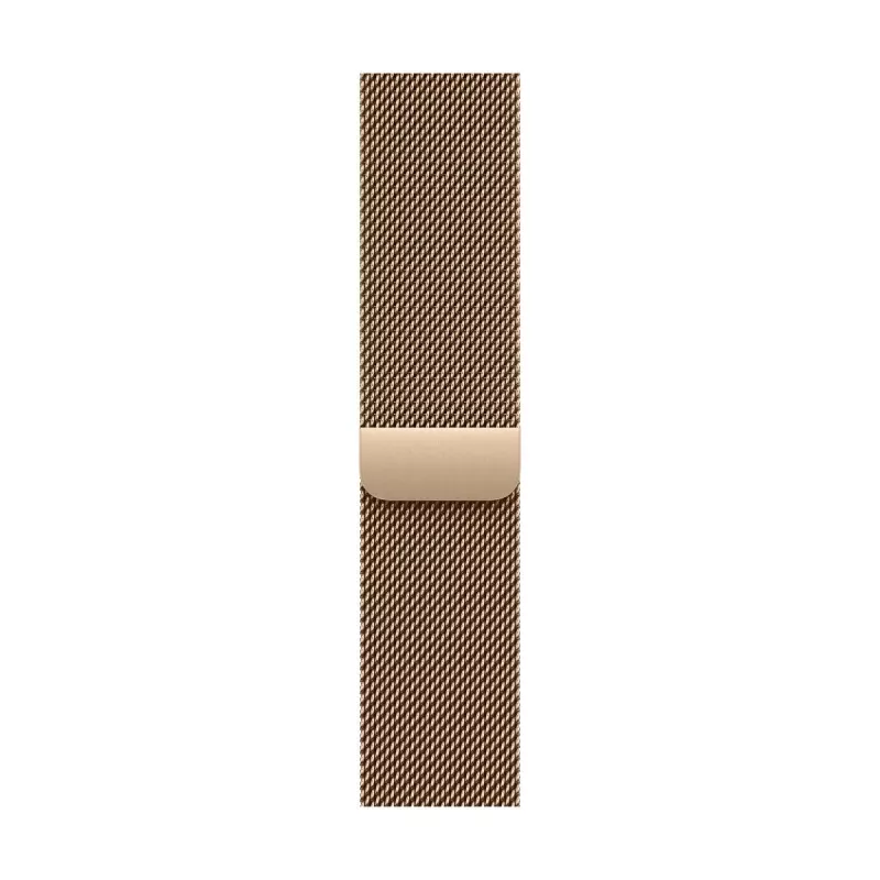 Bracelete Apple 46 mm Milanese Loop dourada M/L smartwatch dourado