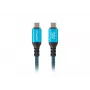 Lanberg CA-CMCM-44CU-0005-BK cabo USB-C M/M USB4 de 0,5 m, 240 W, 8K 60 Hz