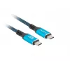 Lanberg CA-CMCM-44CU-0005-BK cabo USB-C M/M USB4 de 0,5 m, 240 W, 8K 60 Hz
