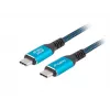 Lanberg CA-CMCM-44CU-0005-BK cabo USB-C M/M USB4 de 0,5 m, 240 W, 8K 60 Hz