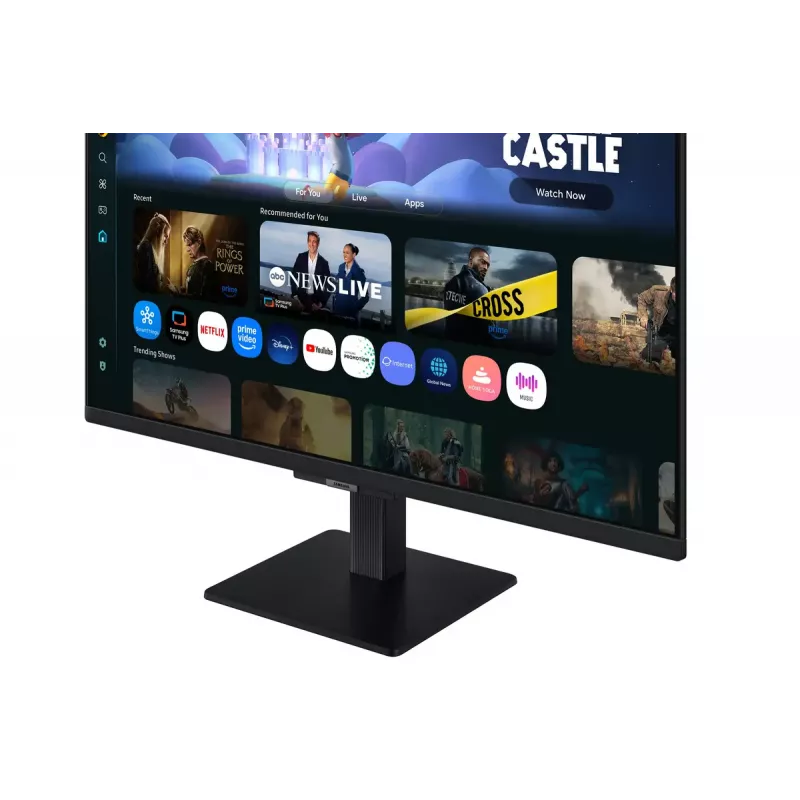 Monitor Samsung M5 M50F 68,6 cm (27 polegadas) 1920 x 1080 píxeis Full HD LCD preto