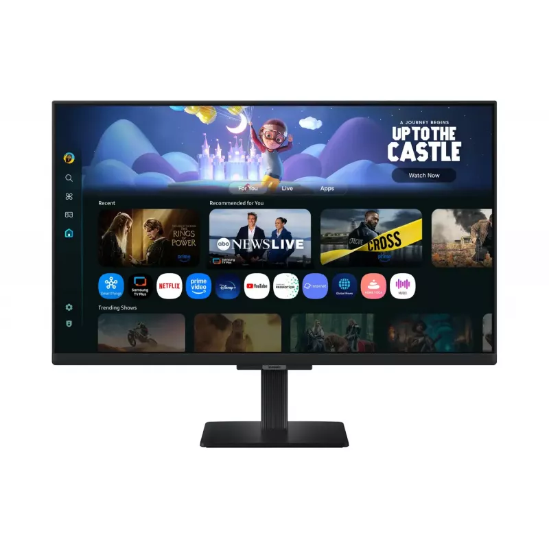 Monitor Samsung M5 M50F 68,6 cm (27 polegadas) 1920 x 1080 píxeis Full HD LCD preto