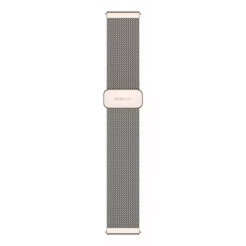 Xiaomi Watch S4 41 mm relógio inteligente, 1,32" AMOLED 466x466, GPS, NFC, 5 ATM, bracelete milanesa, Sunset Gold