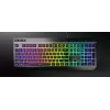 Teclado gaming com fio de tamanho completo Genesis Rhod 530, USB, QWERTY US, membrana, iluminação RGB, 114 teclas, cabo de 1,8 m, preto