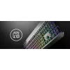 Teclado gaming com fio de tamanho completo Genesis Rhod 530, USB, QWERTY US, membrana, iluminação RGB, 114 teclas, cabo de 1,8 m, preto