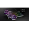 Teclado gaming com fio de tamanho completo Genesis Rhod 530, USB, QWERTY US, membrana, iluminação RGB, 114 teclas, cabo de 1,8 m, preto