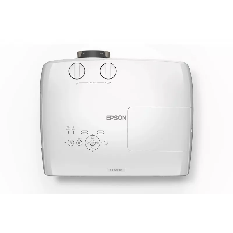 Projetor de distância padrão Epson EH-TW7100 3000 ANSI lúmenes 3LCD UHD 4K (3840x2160) 3D branco