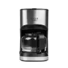 Máquina de café de filtro Adler AD 4407, 550 W, jarra de 0,7 L, prateado/preto, semiautomática