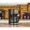 Máquina de café de filtro Adler AD 4407, 550 W, jarra de 0,7 L, prateado/preto, semiautomática