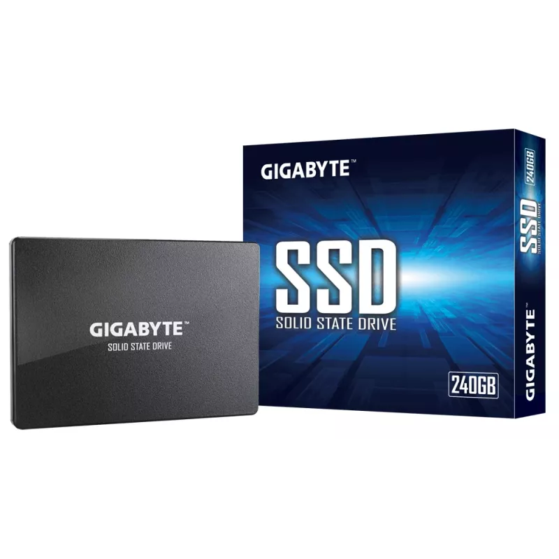 SSD interno GIGABYTE GP-GSTFS31240GNTD 240 GB 2,5 polegadas SATA III, 500 MB/s de leitura, 420 MB/s de escrita