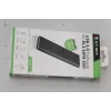 Disco SSD Icy Box 1x mSATA SSD para USB 3.0 Host Alumínio preto IB-183M2