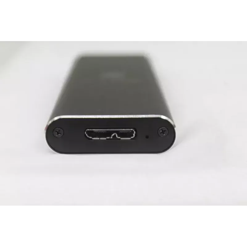 Disco SSD Icy Box 1x mSATA SSD para USB 3.0 Host Alumínio preto IB-183M2