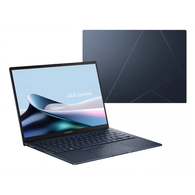 Portátil ASUS Zenbook 14 OLED UX3405CA-PZ217W Intel Core Ultra 7 255H 35,6 cm (14 polegadas) Ecrã tátil WUXGA 32 GB LPDDR5x-SDRAM 1 TB SSD Wi-Fi 7 (802.11be) Windows 11 Home Azul