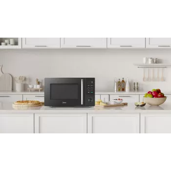 Micro-ondas Midea MMO-AM25VB(BK) independente 25 L 900 W preto